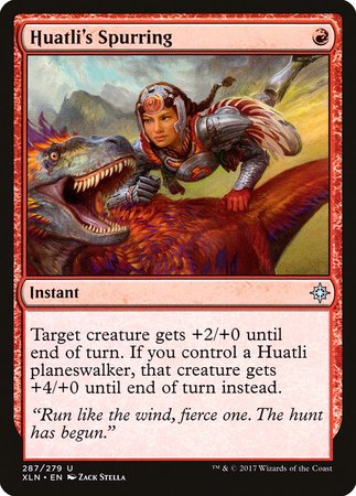 Huatli's Spurring [Ixalan] | North Game Den