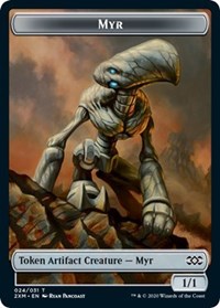 Myr (024) // Shapeshifter Double-sided Token [Double Masters Tokens] | North Game Den