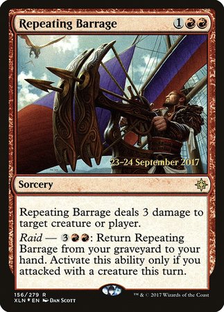 Repeating Barrage [Ixalan Promos] | North Game Den