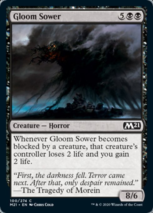 Gloom Sower [Core Set 2021] | North Game Den