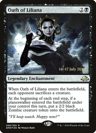 Oath of Liliana [Eldritch Moon Promos] | North Game Den