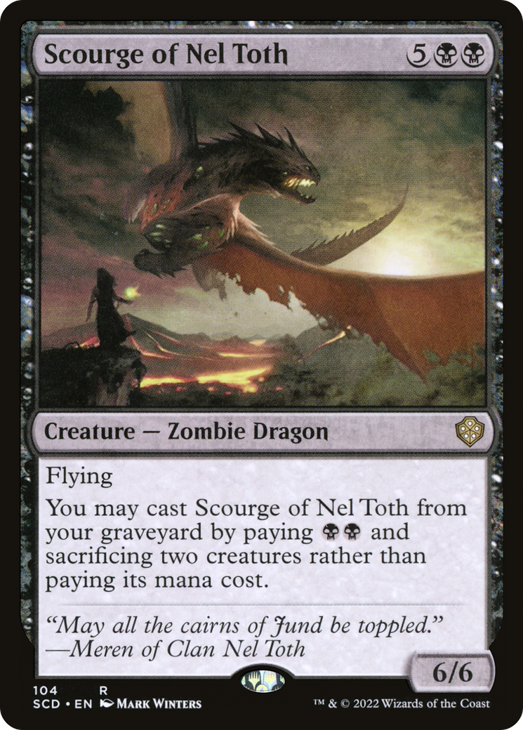 Scourge of Nel Toth [Starter Commander Decks] | North Game Den