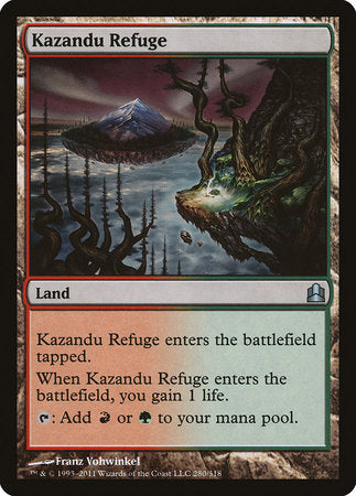 Kazandu Refuge [Commander 2011] | North Game Den