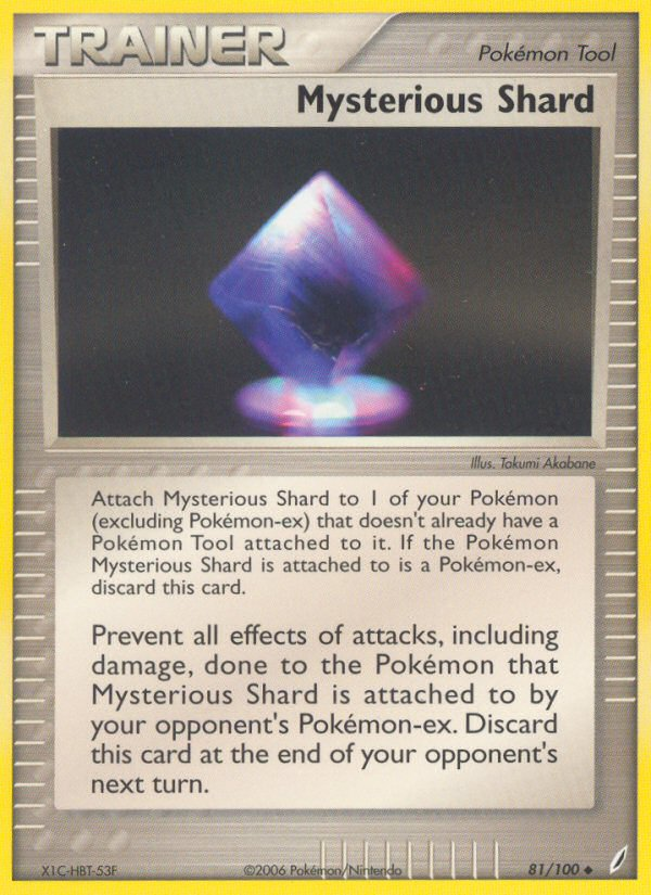 Mysterious Shard (81/100) [EX: Crystal Guardians] | North Game Den