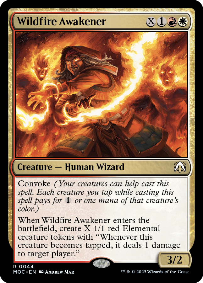 Wildfire Awakener [March of the Machine Commander] | North Game Den