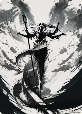 Atraxa, Grand Unifier 2 Art Card [Phyrexia: All Will Be One Art Series] | North Game Den