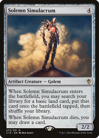 Solemn Simulacrum [Commander 2016] | North Game Den