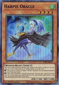 Harpie Oracle (Green) [LDS2-EN077] Ultra Rare | North Game Den