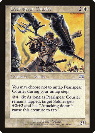 Pearlspear Courier [Onslaught] | North Game Den