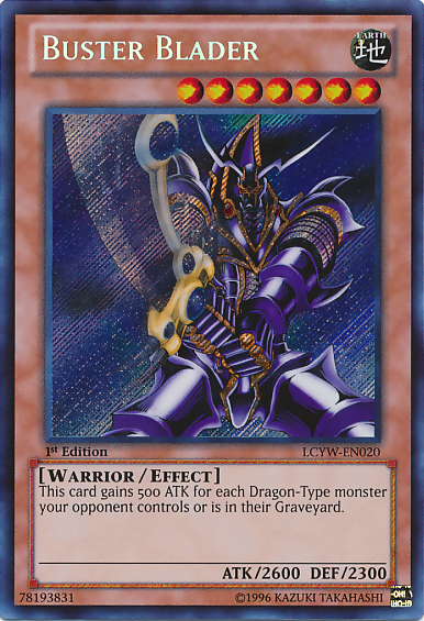 Buster Blader [LCYW-EN020] Secret Rare | North Game Den