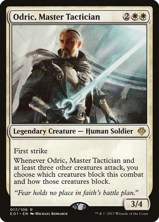 Odric, Master Tactician [Archenemy: Nicol Bolas] | North Game Den