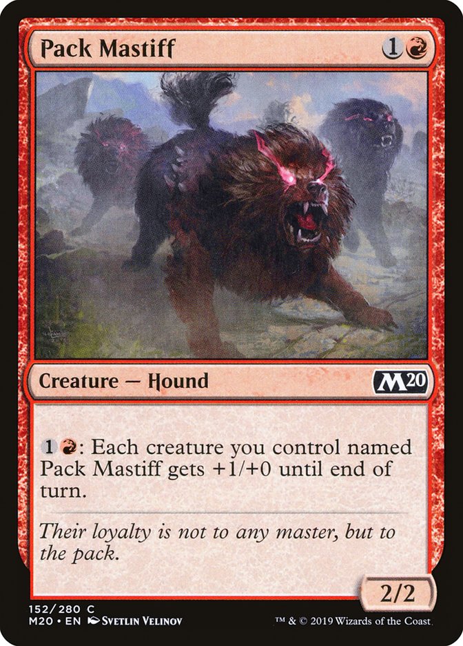 Pack Mastiff [Core Set 2020] | North Game Den