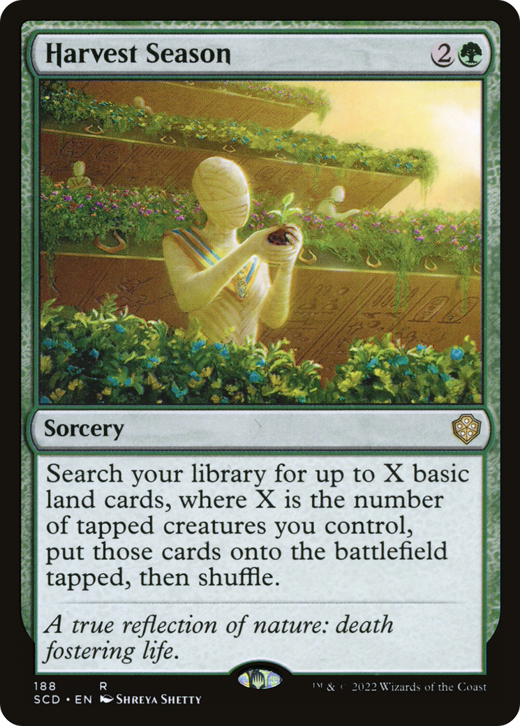 Harvest Season [Starter Commander Decks] | North Game Den