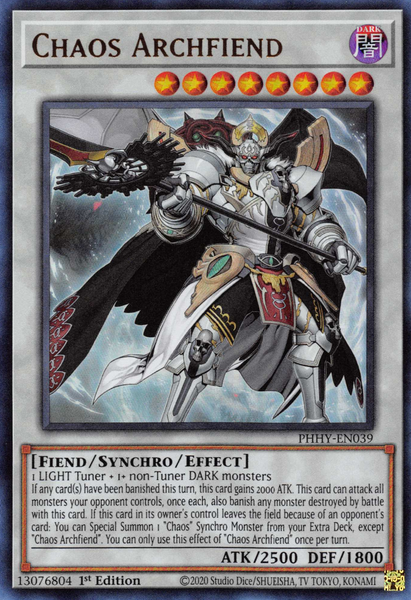 archfiend yugioh cards YU-GI-OH! - Emperor, The First Lord of Horror (JOTL-EN031) - Judgment of The Light - Unlimited Edition You can only use this effect of Berserk Archfiend once per turn Archfiend Emperor - Yu-Gi-Oh! Card