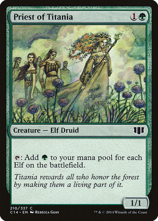Priest of Titania [Commander 2014] | North Game Den