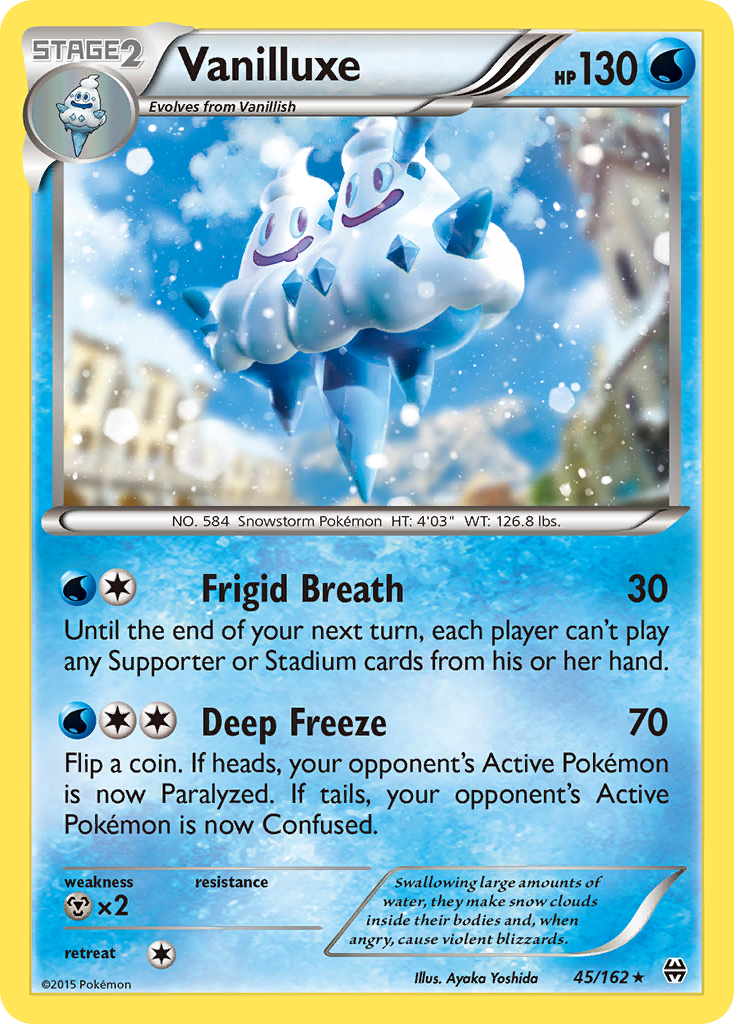 Vanilluxe (45/162) [XY: BREAKthrough] | North Game Den