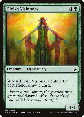 Elvish Visionary [Commander Anthology] | North Game Den