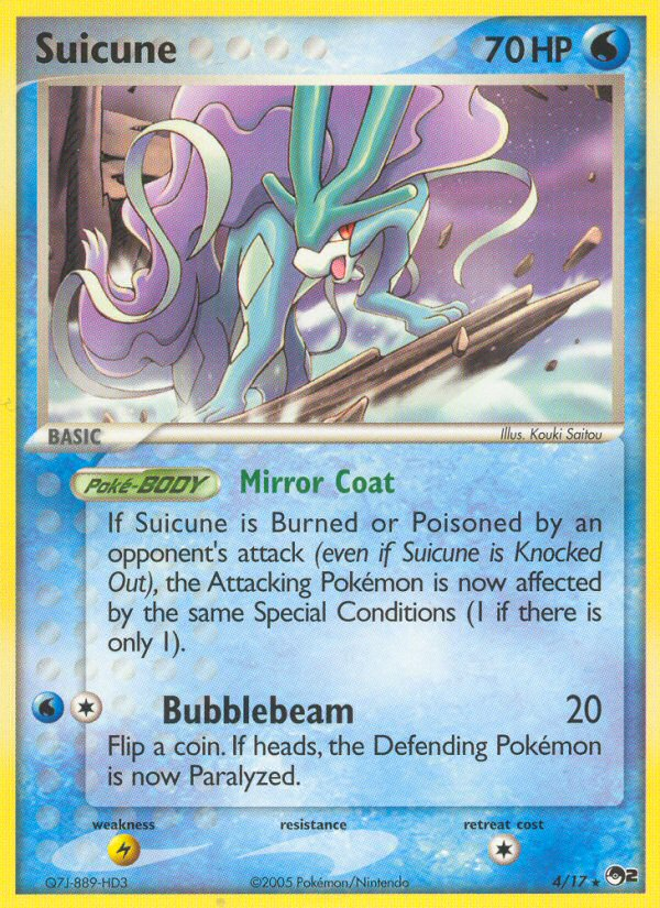 Suicune (4/17) [POP Series 2] | North Game Den