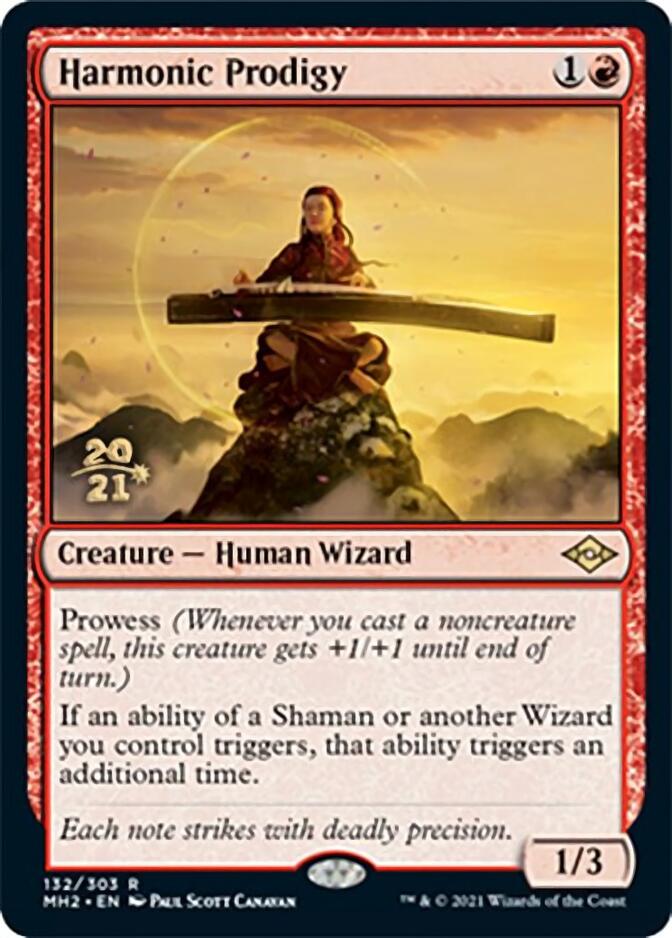 Harmonic Prodigy [Modern Horizons 2 Prerelease Promos] | North Game Den