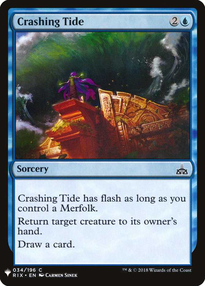 Crashing Tide [Mystery Booster] | North Game Den