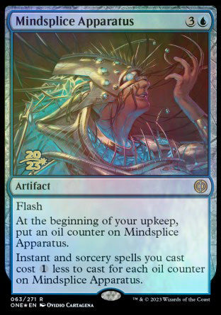 Mindsplice Apparatus [Phyrexia: All Will Be One Prerelease Promos] | North Game Den