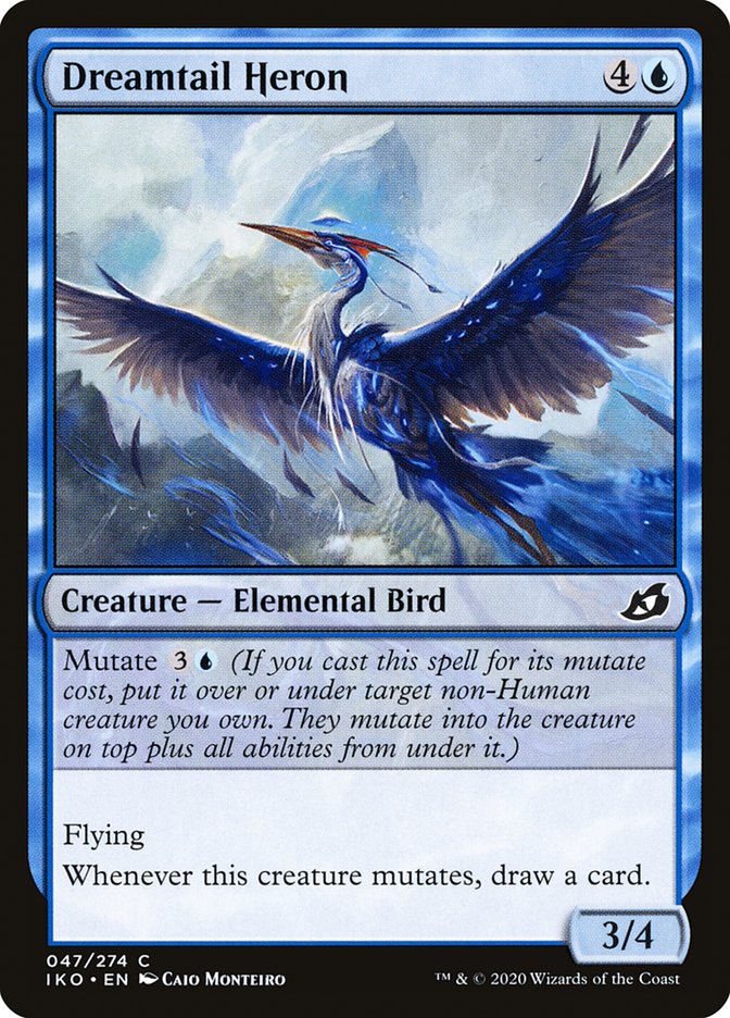 Dreamtail Heron [Ikoria: Lair of Behemoths] | North Game Den