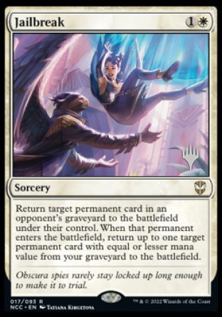 Jailbreak (Promo Pack) [Streets of New Capenna Commander Promos] | North Game Den