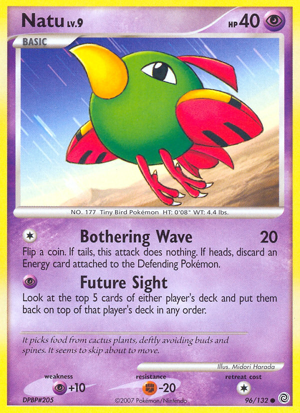 Natu (96/132) [Diamond & Pearl: Secret Wonders] | North Game Den