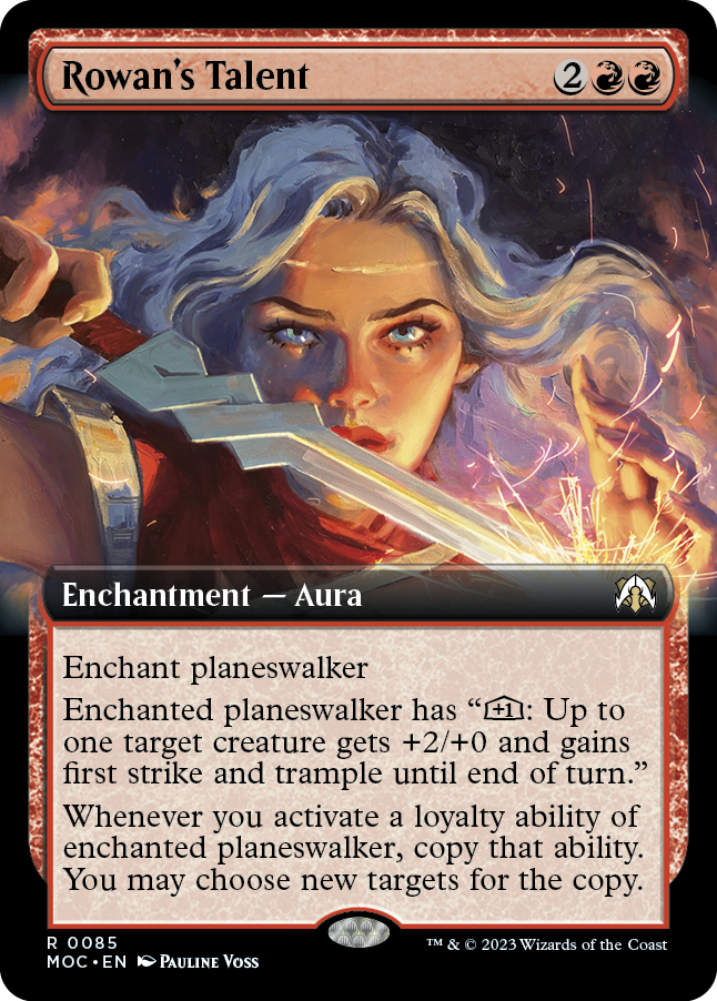 Rowan's Talent (Extended Art) [March of the Machine Commander] | North Game Den