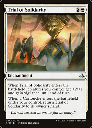 Trial of Solidarity [Amonkhet] | North Game Den
