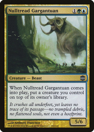 Nulltread Gargantuan [Alara Reborn] | North Game Den