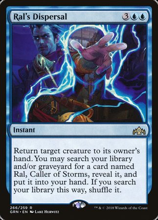 Ral's Dispersal [Guilds of Ravnica] | North Game Den