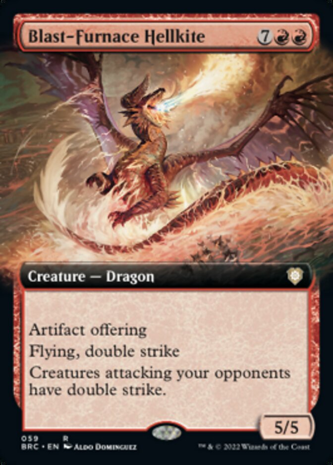 Blast-Furnace Hellkite (Extended Art) [The Brothers' War Commander] | North Game Den
