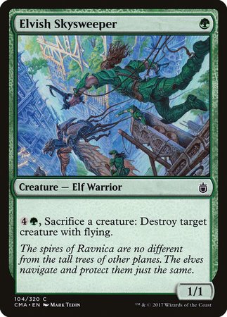 Elvish Skysweeper [Commander Anthology] | North Game Den
