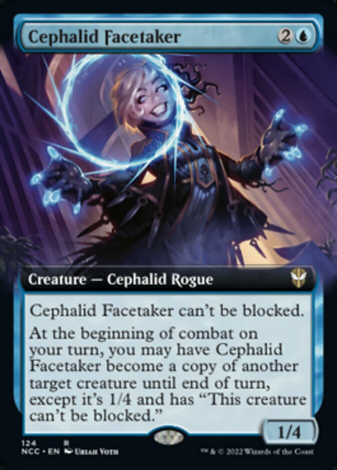 Cephalid Facetaker (Extended Art) [Streets of New Capenna Commander] | North Game Den