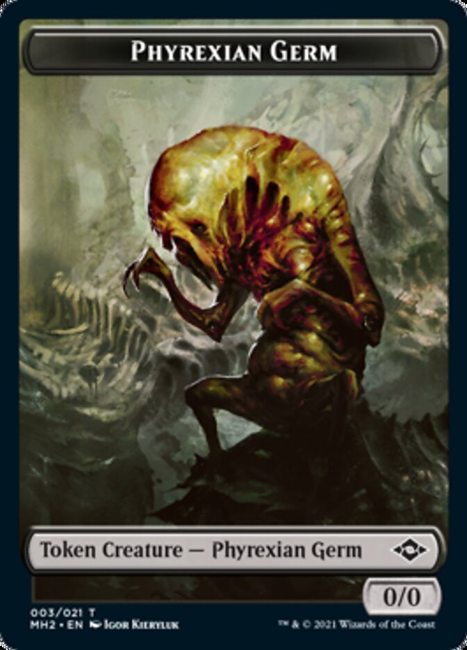 Phyrexian Germ Token [Modern Horizons 2 Tokens] | North Game Den