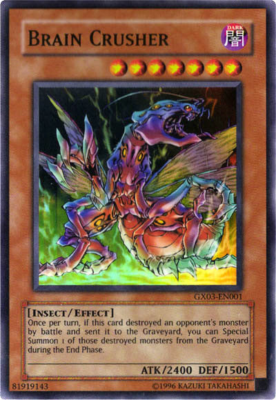 Brain Crusher [GX03-EN001] Super Rare | North Game Den