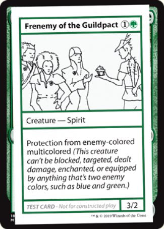 Frenemy of the Guildpact (2021 Edition) [Mystery Booster Playtest Cards] | North Game Den
