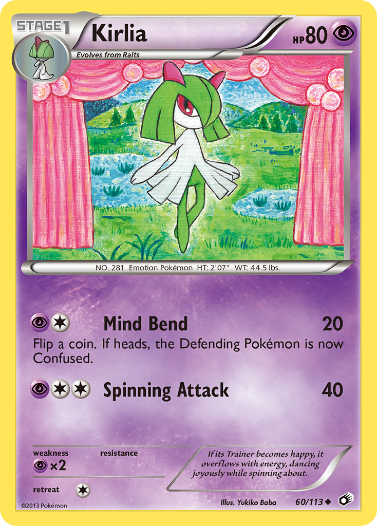 Kirlia (60/113) [Black & White: Legendary Treasures] | North Game Den