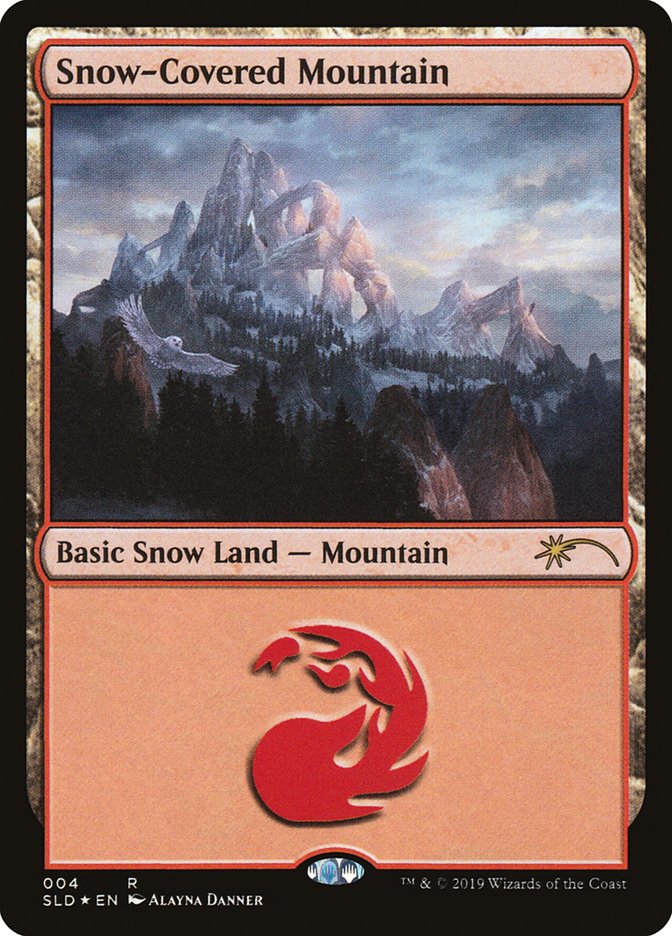 Snow-Covered Mountain (004) [Secret Lair Drop Series] | North Game Den