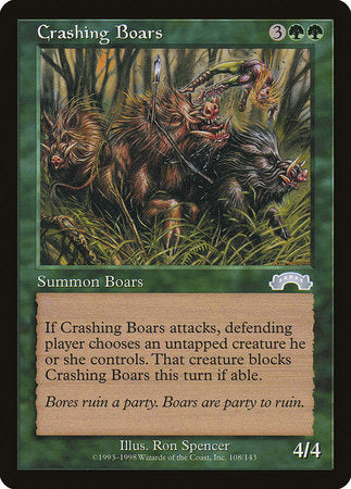 Crashing Boars [Exodus] | North Game Den