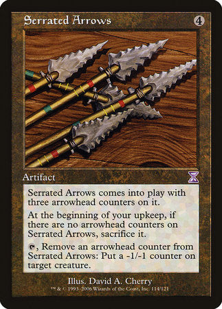 Serrated Arrows [Time Spiral Timeshifted] | North Game Den