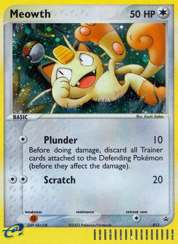 Meowth (013) [Nintendo: Black Star Promos] | North Game Den