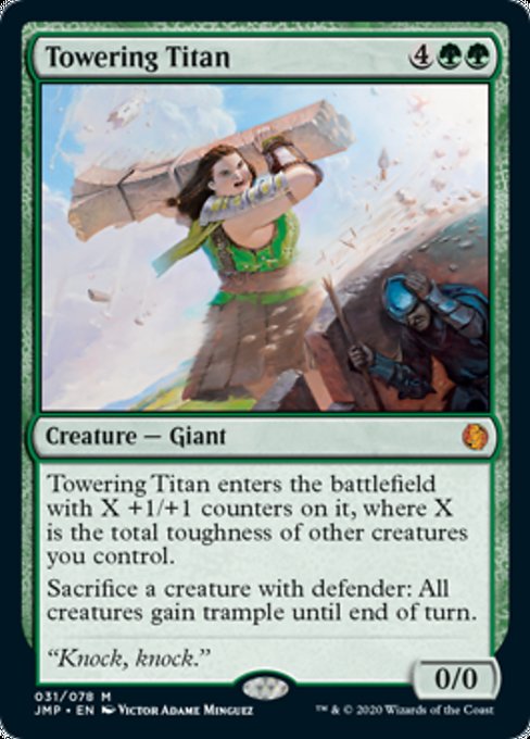 Towering Titan [Jumpstart] | North Game Den