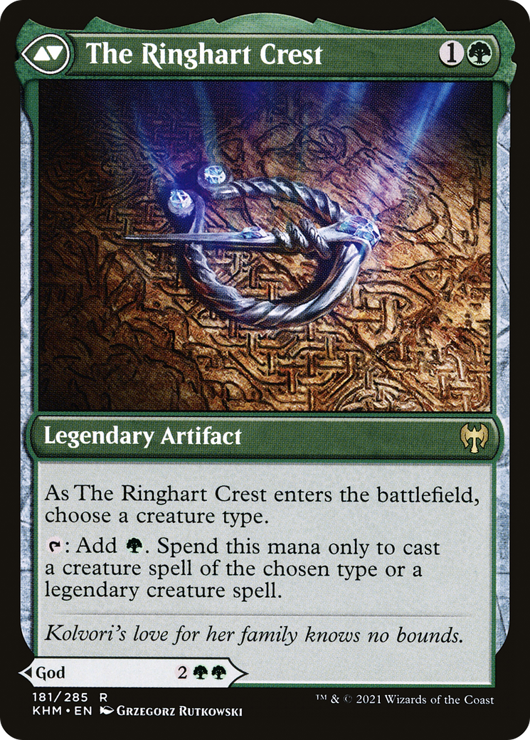 Kolvori, God of Kinship // The Ringhart Crest [Secret Lair: From Cute to Brute] | North Game Den