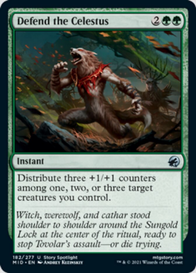 Defend the Celestus [Innistrad: Midnight Hunt] | North Game Den