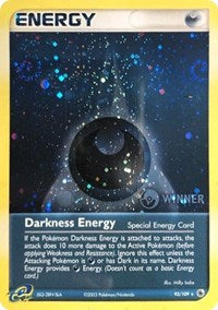Darkness Energy (93/109) (Special) (Winner) [EX: Ruby & Sapphire] | North Game Den
