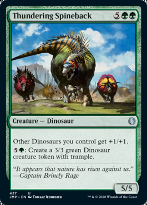 Thundering Spineback [Jumpstart] | North Game Den