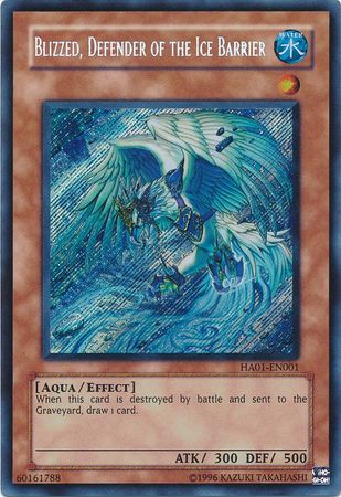 Blizzed, Defender of the Ice Barrier [HA01-EN001] Secret Rare | North Game Den