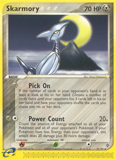 Skarmory (21/97) [EX: Dragon] | North Game Den